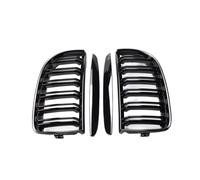 Front Grille For BMW E90 E91 2005-2008 Gloss Black Front Kidney Grille Car Front Bumper Grille Grill Double Slat Sport Kidney Grille Grill Kidney Grill