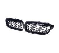 Front Grille For BMW F30 F31 F35 3 Series 320 323 325 330i 2013-2019 Car Front Kidney Bumper Grill Grilles Diamond Style Racing Grills Grille(Gloss black)
