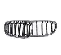 Front Grille For BMW For 3 Series E90 E91 LCI 2009-2012 Carbon Fiber Print Grille Kidney Grill Gloss Black Chrome Silver Double Slat Front Grill(Carbon Print)