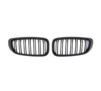 Front Grille For BMW For 3-Series For F34 2014-2019 Double Line Style Front Bumper Racing Grille Glossy Black&Carbon Fiber Look Upper Grills Bumper Grille(Double-Matte Black)