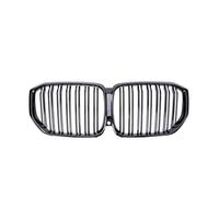 Front Grille For BMW For X5 For G05 2019-2023 Chrome Black Diamonds Style Front Upper Grilles Glossy Single Line Racing Grill Front Grill(Double-Glossy Black)