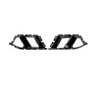 Front Grille For BMW G80 M3 G82 G83 M4 2021-2025 Front Bumper Side Air Vent Trim Grill Fog Light Lamp Hood Intake Frame Cover Grille Bezel Car Radiator Grille(Glossy Black)