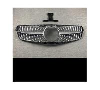 Front Grille For C Class W204 C180 C200 C250 C300 C350 2007-2014 Car Front Grill Diamond Style Grilles