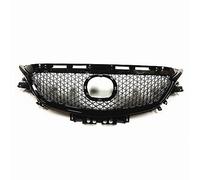 Front Grille For Mazda 6 For Atenza 2017-2018 Front Grille Racing Grill Black Replacement Car Upper Bumper Hood Vent Mesh Body Kit Grid Car Front Grill