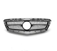 Front Grille For Mercedes For Benz For CLS Class W218 2011-2014 CLS350 CLS500 Front Grille Diamond Car Upper Bumper Hood Mesh Grid Grill Sport Radiator Grill(Black)