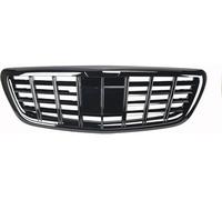 Front Grille For Mercedes For W222 S-CLASS S400 S500 2014 2015 2016 2017 2018 2019 2020 All Black w/Camera Hole Car Front Bumper Grille Grill