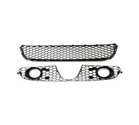 Front Grille For VW For Golf 6 MK6 5K0853677A 5K0853665 Honeycomb Mesh Front Lower Hood Grille Side Fog Lamp Light Cover Frame Exterior Parts Car Front Grills
