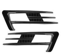 Front Grille For VW For Golf 7 MK7 For GTI 2014 2015 2016 2017 Pair Car Front Fog Light Grille Grill Lamp Lower Bumper Car Front Grills(Glossy Black)