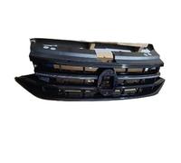 Front Grille For Vw For Tiguan L 2022 2023 2024 Car Radiator Grill With Lamp Modified Grille Front Bumper Net Auto Accessories Car Front Grills(LED black grille)