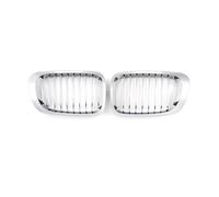 Front Grille Frills For BMW E46 3 Series 325Ci 330Ci Convertible Chrome Front Kidney Grill 1999-2002 Front Bumper Mask
