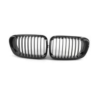 Front Grille Frills For BMW E46 Pre-Facelift 2 Door Coupe For Cabriolet 2Pcs Car Front Kidney Black Grille Matte Glossy Slat Style Grill