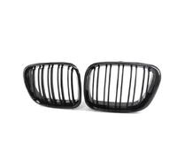 Front Grille Frills For BMW E53 X5 1999-2003 2004-2006 Replacement Part Front Kidney Grille Bumper Black Grill Front Bumper Mask(Black 99-03)