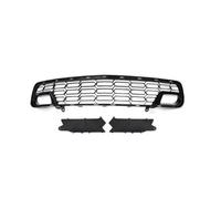 Front Grille Frills For Corvette C7 Z51 Z06 2014-19 Front Bumper Grille Grill W/Camera Gloss Black Front Bumper Center Grill(WithoutCamera Hole)