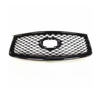 Front Grille Frills For Infiniti QX50 2019 2020 2021 2022 2023 4-Door Front Grille Grill Honeycomb Style Black Car Upper Bumper Hood Mesh Grid Kit Front Bumper Kidney Grilles