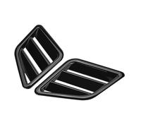 Front Grille Frills For LEXUS ES300h ES330 ES350 CT LC LS LX All Models Air Scoop Bonnet Vent Cover Intake Glossy Black 2X Engine Hood Front Radiator Grille Frills