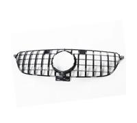 Front Grille Frills For Mercedes For Benz GLE Class Coupe C292 W292 2015-2019 GLE350 GLE400 GLE500 GT R Style Upper Bumper Hood Mesh Grille Front Grill Front Bumper Center Grill(Black)
