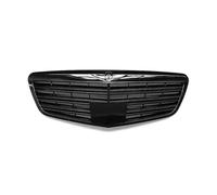 Front Grille Frills For Mercedes For Benz S-Class W221 S65 For S350 For S400 S450 S500 S550 S600 For AMG 2010-2013 Car Front Bumper Grill Radiator Grille Front Bumper Center Grill(Gloss black)