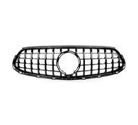 Front Grille Frills For Mercedes For Benz X254 GLC300 Sport Model 2023-2024 All Black GT Front Grille Grill Car Front Grille