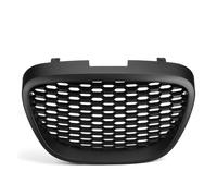 Front Grille Frills For Seat For Leon MK2 1P 2006 2007 2008 2009 Hood Grill Front Bumper Center Grille Honeycomb Mesh Front Radiator Grille Frills(Matte Black)