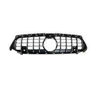 Front Grille Front GT Bumper Kidney Grill suitable for Mercedes A Class Hatchback V177 Sedan 2019-2024 A180 A200 A250 Diamond Grille Radiator Grille(2023 Silver)