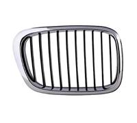 Front Grille Front Kidney Grille Chrome Black For BMW E39 525i 528i 530i 540i For M5 1997 1998 1999 2000 2001 2002 2003 51137005837 51137005838 Kidney Grill(Right 51137005838)