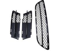 Front Grille Front Lower Bumper Grilles Cover and Fog Light Lamp Cover For BMW 3 Series E90 E91 2006 2007 2008 51117134074