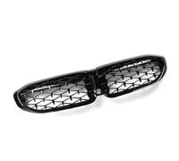 Front Grille Grill 51138072085 For BMW 3 Series G20 G21 2019-2020 Diamond Style Front Kidney Grill Grille Gloss Black Meteor