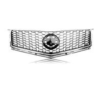 Front Grille Grill Compatible With Cadillac SRX 2010 2011 2012 2013 2014 2015 2016 Black/Silver Upper Bumper Hood Mesh Grid(Silver)