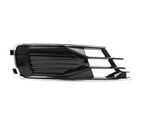 Front Grille Grill For A6 C7 2016-2018 Car Front Grille, Bumper Fog Light Grill Cover, Kidney Grill (4G0807647, 4G0807648) Car Radiator Grilles( Right)