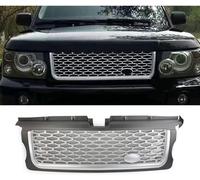 Front Grille Grill Replacement for Land Range Rover Sport 2010-2013, Sport Honeycomb Mesh Front Bumper Centre Grille Panel Car Front Radiator Grille Main Centre,A(normal/B)