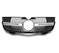 Front Grille Grill Upgrade Diamonds Style For Benz For GL Class X164 GL350 GL450 GL500 GL550 2007-2009 Tuning Accessories Bumper Grille(Silver)