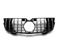 Front Grille Grill Upgrade Diamonds Style For Benz For GL Class X164 GL350 GL450 GL500 GL550 2007-2009 Tuning Accessories Bumper Grille(Silver 1)
