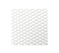 Front Grille Grills Diamond Hole Aluminium Racing Car Bumper Grille Grill Mesh Net Vent Black Silver Red Blue Tuning Universal 100x33cm Car Front Grill Grills(Red Diamond 6x12mm)