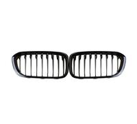 Front Grille Grills For BMW 1 Series F20 F21 2012-2019 Glossy Black 1 Pair Front Kidney Grill Replacement Racing Bumper Grilles