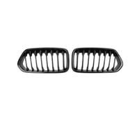 Front Grille Grills For BMW X2 F39 Car Front Bumper Kidney Grille Racing Grill Gloss Black Single Slat Grill Trim ABS Grilles 2018-2022