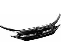 Front Grille Grills For Civic 10th 2016-2018,Upgrade Mesh Radiator Assembly Hood Bumper Protector Guard Accessories.