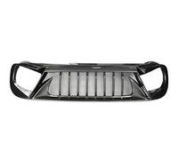 Front Grille Grills For Jeep For Renegade 2016 2017 2018 Racing Grills Matt Black Carbon Grille Air Intake Styling Exterior Tuning Accessories Parts Car Front Grill(16 18 Carbon Printing)