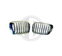 FRONT GRILLE KIDNEY CHROME BMW 3 SERIES E46 99-03 PREFACELIFT COUPE / CONVI
