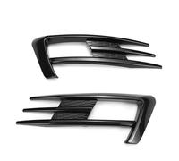 Front Grille Pair Car Front Fog Light Grille Grill Lamp Lower Bumper For VW For Golf 7 MK7 For GTI 2014 2015 2016 2017 Car Front Grills(Carbon Fiber Look)