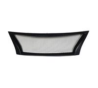 Front Grille Racing Grills Compatible for Nissan Sentra 2013-2015 Honeycomb Style Carbon Fiber/Fiberglass Upper Bumper Hood Mesh Grid(Glass fiber)