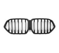 Front Grille Sport Front Grid Inlet Kidney Grille Bumper Grill Tuning Accessories For BMW X6 G06 2020 2021 2023 Radiator Grille(A Glossy Black)