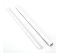 Front Grille Trim Strips V-Shaped Support Grill Bar Cover in ABS for 1 Series F20/F21, 2 Series F22/F23, 3 Series F30/F31/F32/F34/F35/F36, 4 Series F32/F33/F34/F36, and G20/G21/G28/(White)