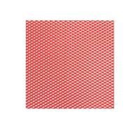 Front Grille Universal 100x33cm Diamond Hole Aluminium Racing Car Bumper Grille Grill Mesh Net Vent Black Silver Red Blue Tuning Kidney Grill(Red Diamond 3x6mm)