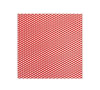 Front Grille Universal Protector 100x33cm Aluminium Racing Car Bumper Grille Grill Mesh Net Vent Black Silver Red Blue Tuning Kidney Grill(Red Diamond 3x6mm)