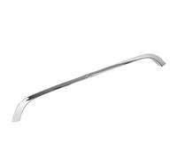 Front Grille Upper Trim, Easy Installation Scratch Resistant Hood Molding Cover 51132751040 Durable for Cooper R55 R56 R57 Base LCI R58 R59 S JCW (Sliver Chrome)