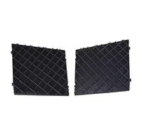 Front Grilles For BMW 5-Series E60 E61 Package 2003-2010 51117897184 Front Bumper Lower Mesh Grille Plate Trim Cover Left Right Side Black Radiator Grille(Left Right Side)