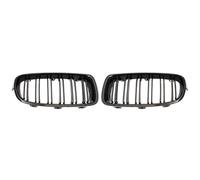 Front Grilles For BMW F30 F31 F35 2012-2018 320i 325i 328i ABS Car Styling Front Kidney Grille Dual Slat GrilleAuto Accessories Front Kidney Grille(Double Line Black)