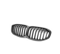 Front Grilles Replacement for BMW F40 2020+ Double Slats Single Slat Front Grill Car Front Bumper Kidney Sport Grill Kidney Grill Grille(Gloss Black I)(Matte Black I)