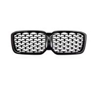 Front Grills For BMW X3 G01 X4 G02 LCI 2022 2023 2024 Car Front Kidney Grills Gloss Black Grille Racing Grill ABS Plastic Front Radiator Grille(Black)