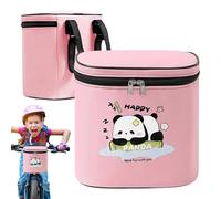 Front Handlebar Bike Bag | Compact Handlebar Storage Bag - Quick-Release Multi-Pocket Pouch for Kids Child Girl Scooter Outdoor School